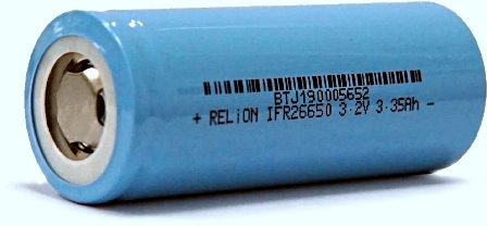 Cell lithium relion