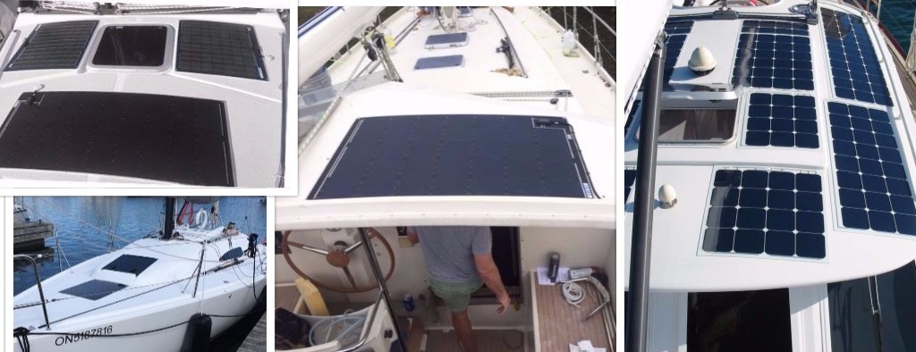 deck solar panel