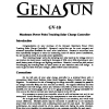 Genasun GV10 Manual