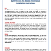 Spillover Fan with Digital Thermostat Installation Instructions